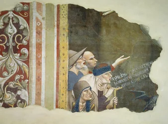 The Triumph of Death, Fragment Depicting Beggars, 1348